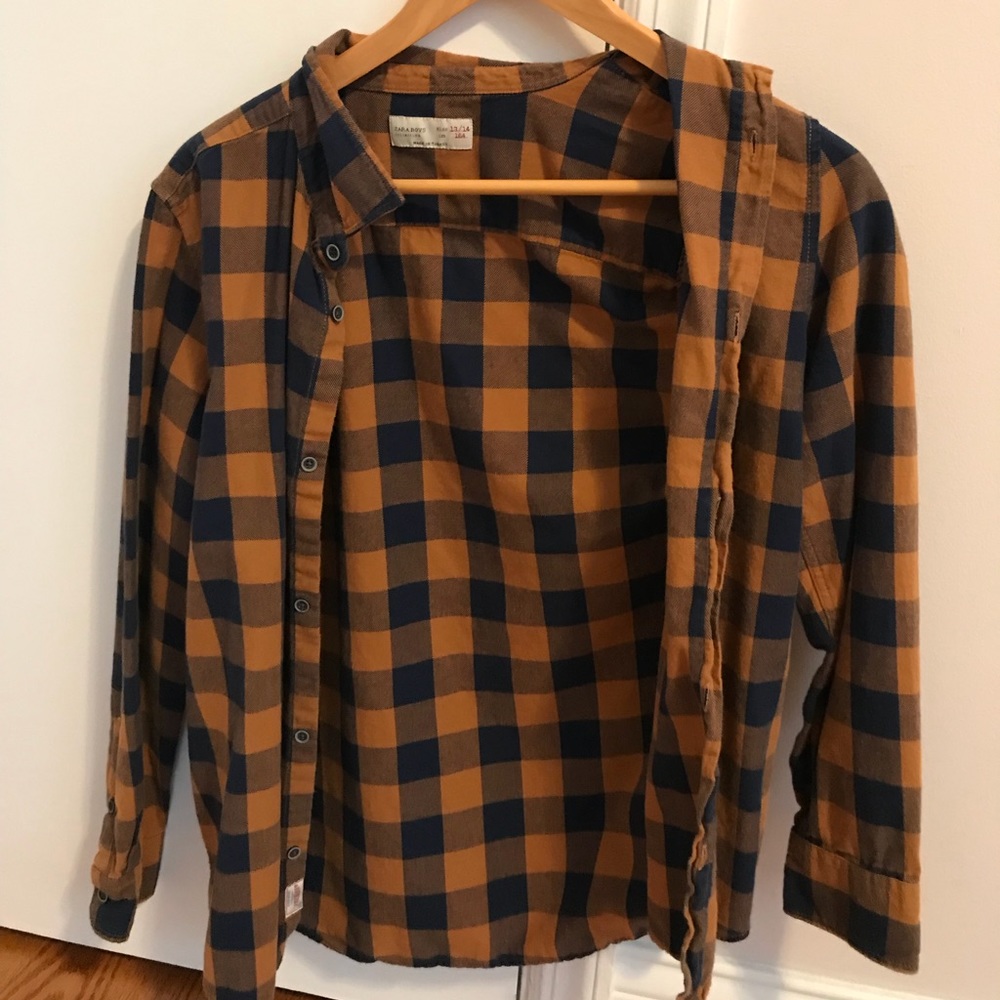 Zara flannel